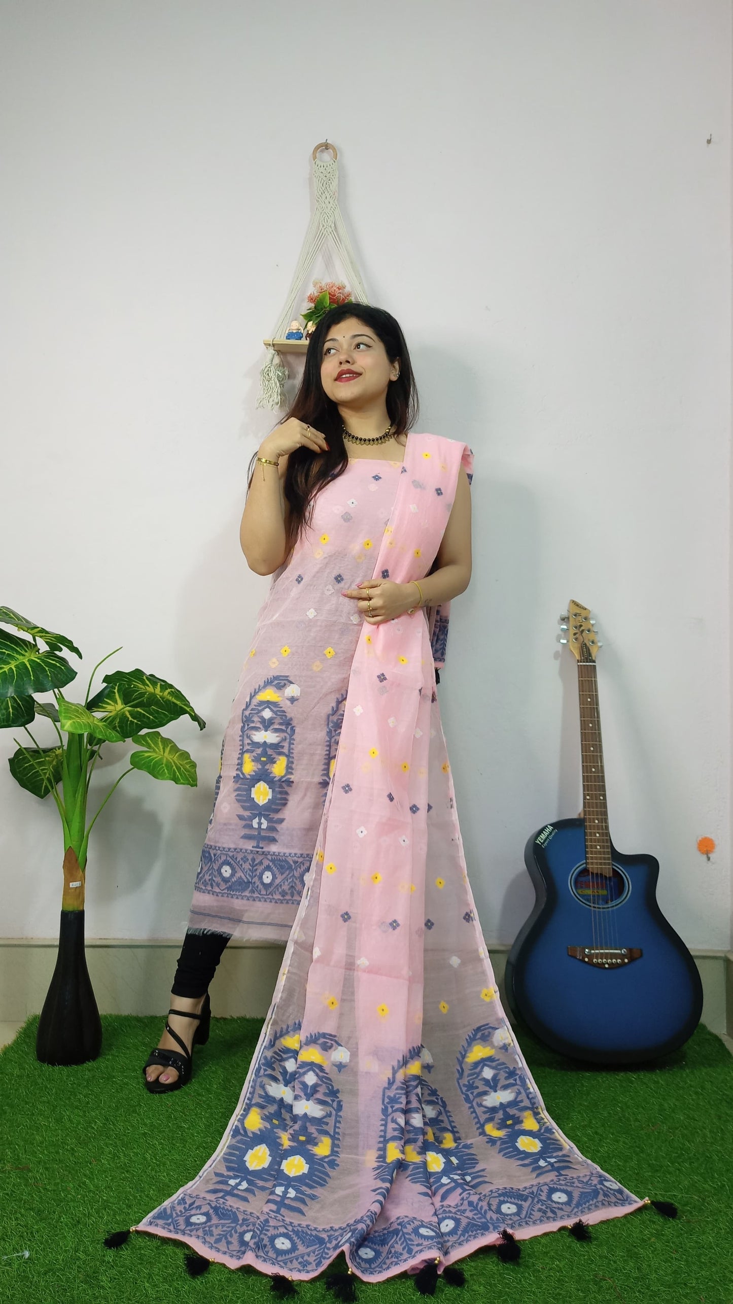 Summer Serenity – Jamdani Cotton Suit