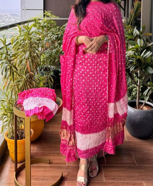 Blush Pink Elegance – Pure Modal Silk Set